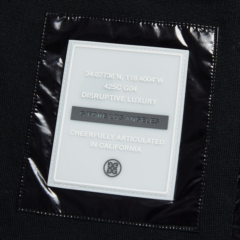 QUILTED NYLON COATED MERINO WOOL-LINED SNAP GILET image number 7