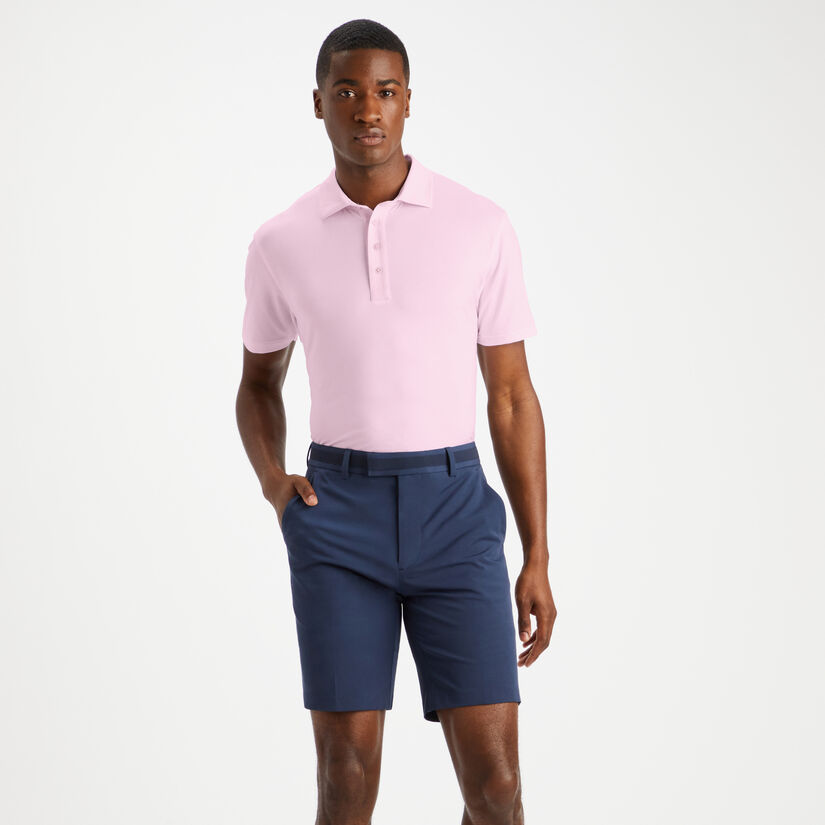 ABSTRACT SPIRAL TECH JERSEY SLIM FIT POLO image number 3