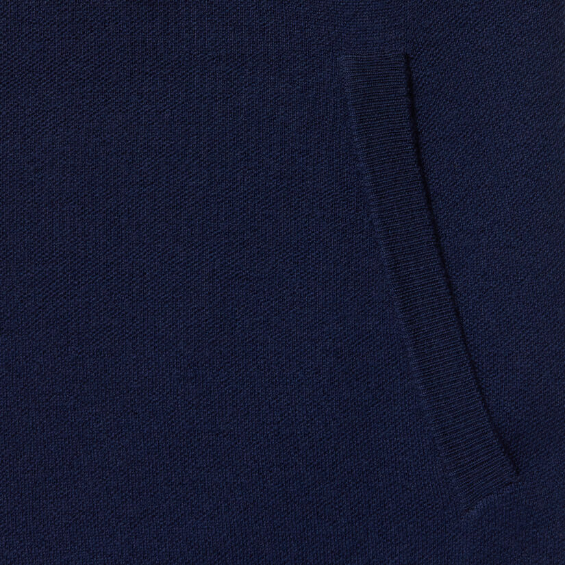 FORE JACQUARD WOOL FULL ZIP BOMBER JUMPER image number 7