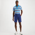 FAVOURITE STRIPE TECH JERSEY SLIM FIT POLO image number 4