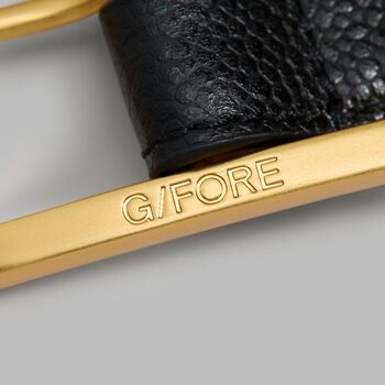Alternative image of MEN'S LUXE PEBBLE LEATHER BELT - Alternate Image 1