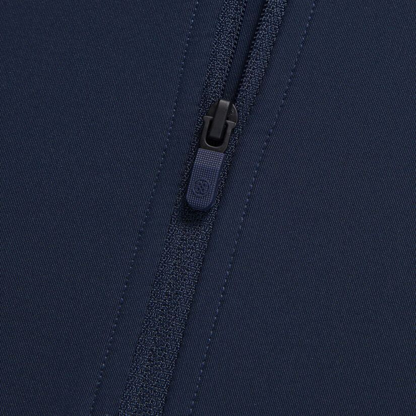 SILKY TECH NYLON RUCHED FULL ZIP LAYER image number 5