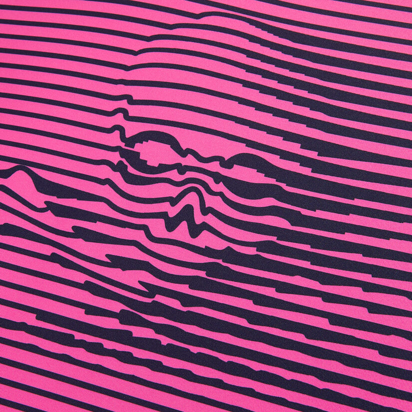 SKULL & T'S 3D BANDED SLEEVE TECH JERSEY POLO image number 7