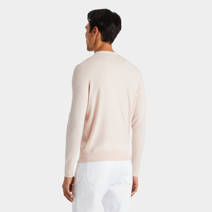 MERINO WOOL BLEND CREWNECK JUMPER image number 5