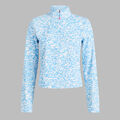 SCRIBBLE PERFORMANCE TWILL 1/4 ZIP TOP image number 1