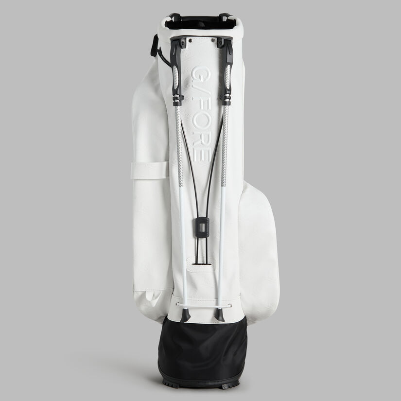 EMBOSSED SKULL & TEES DAYTONA CARRY GOLF BAG image number 6