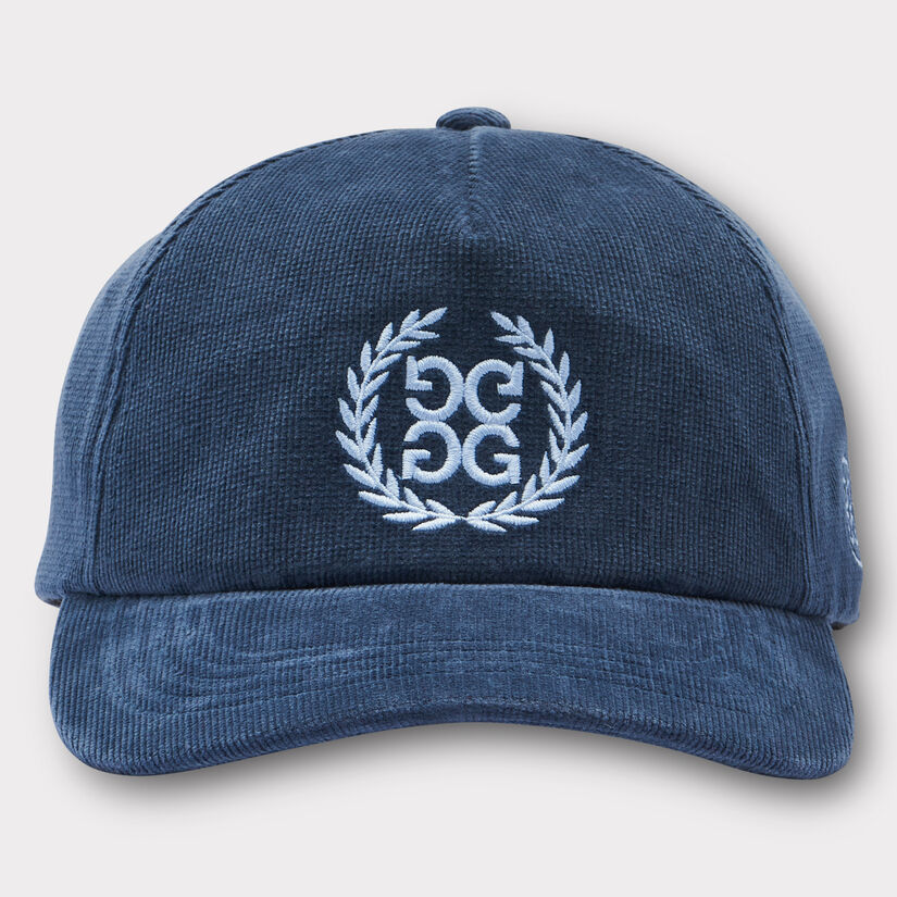 WREATH STRETCH CORDUROY SNAPBACK HAT image number 2