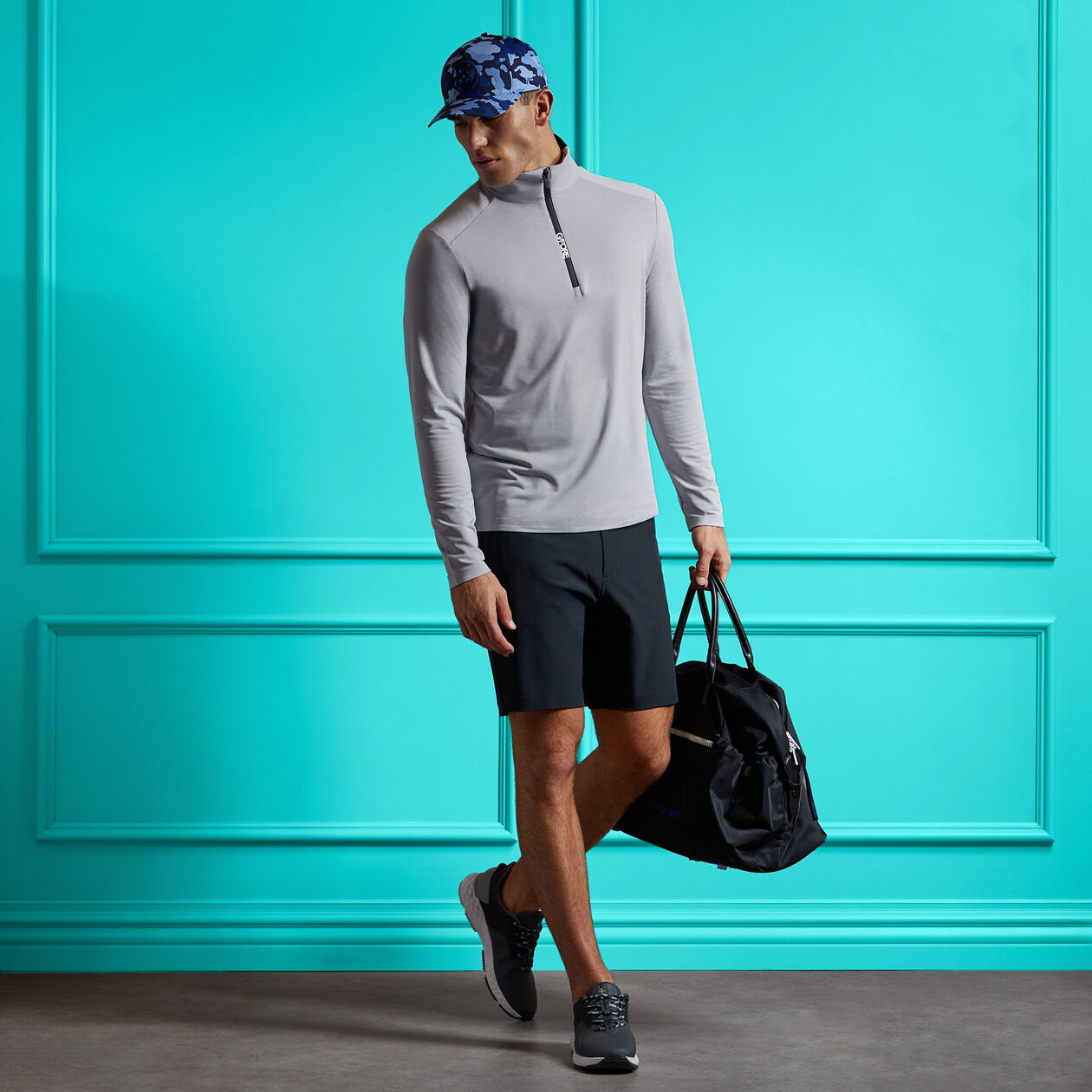 BRUSHED BACK TECH QUARTER ZIP PULLOVER | MEN'S PULLOVERS & QUARTER-ZIPS ...
