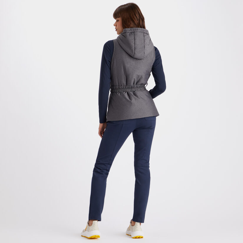 NWT MEN'S G/FORE PUFFER VEST, SIZE: L, COLOR: RACER (M18