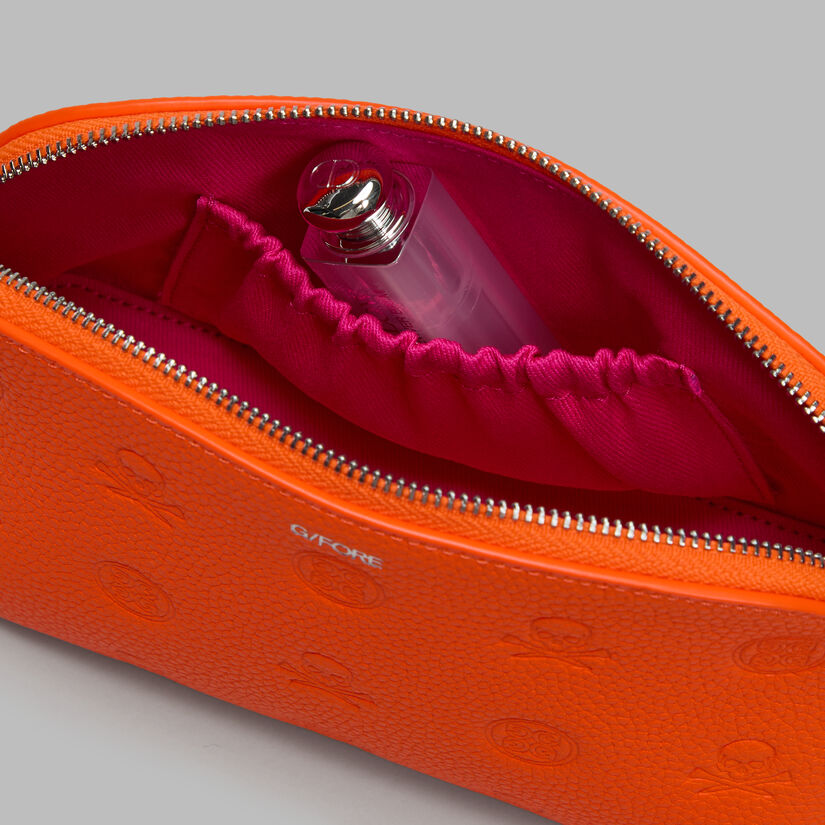 DEBOSSED SKULL & TEES COSMETICS CASE image number 5