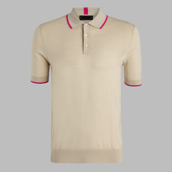 LTD RELEASE MERINO WOOL KNIT JUMPER POLO