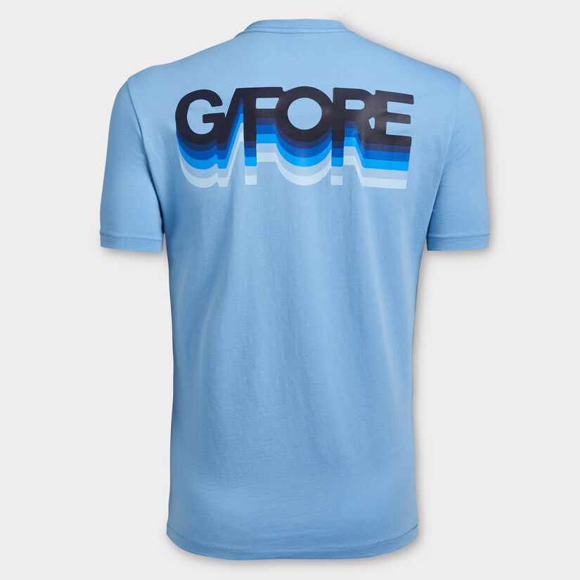 G/FORE GRADIENT COTTON SLIM FIT TEE image number 7