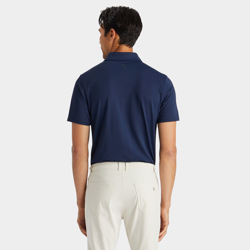 ESSENTIAL TECH PIQU&Eacute; MODERN SPREAD COLLAR POLO image number 5