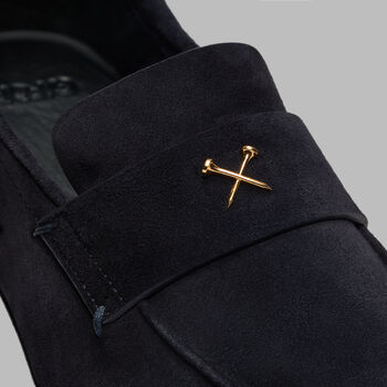 MEN'S METAL TEES SUEDE FLEX LOAFER