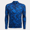 ICON CAMO LUXE QUARTER ZIP SLIM FIT PULLOVER image number 1