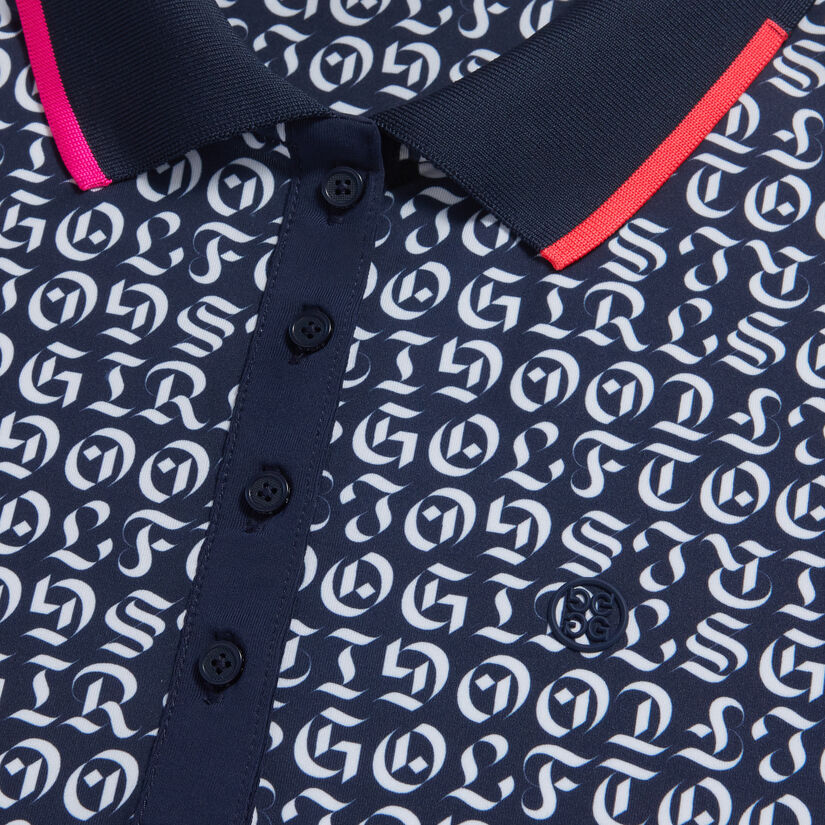 GIRLS GOLF TOO STRETCH TECH JERSEY POLO image number 6