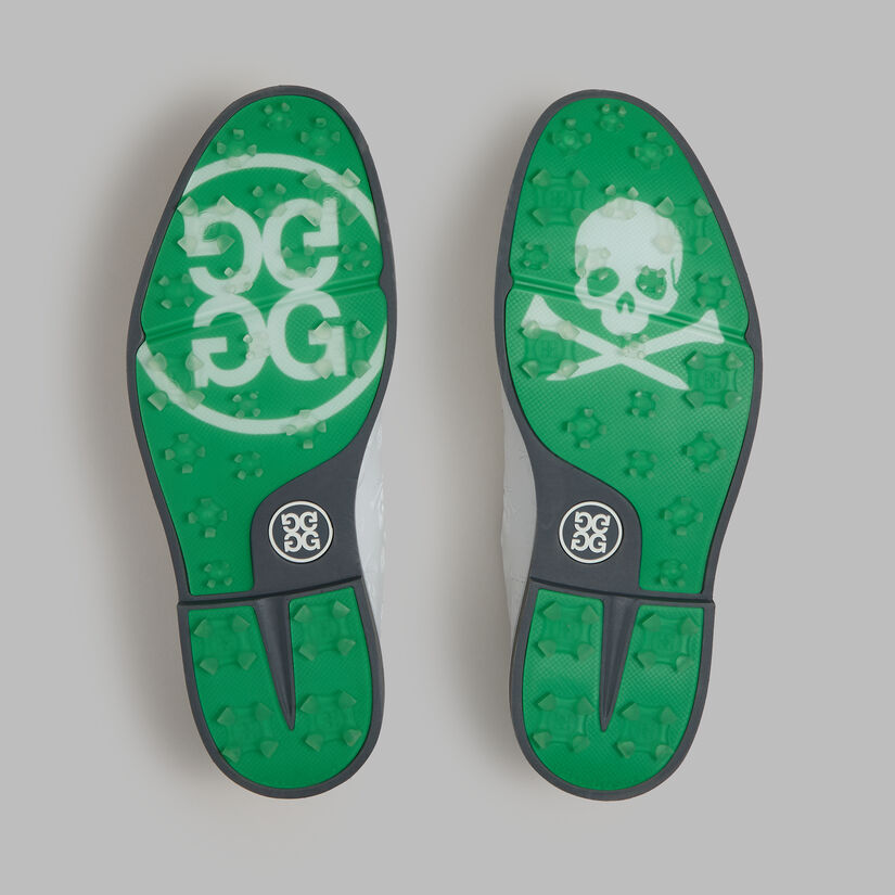 MEN'S GALLIVANTER EMBOSSED SKULL & TEES LEATHER GOLF SHOE | MEN'S GOLF ...
