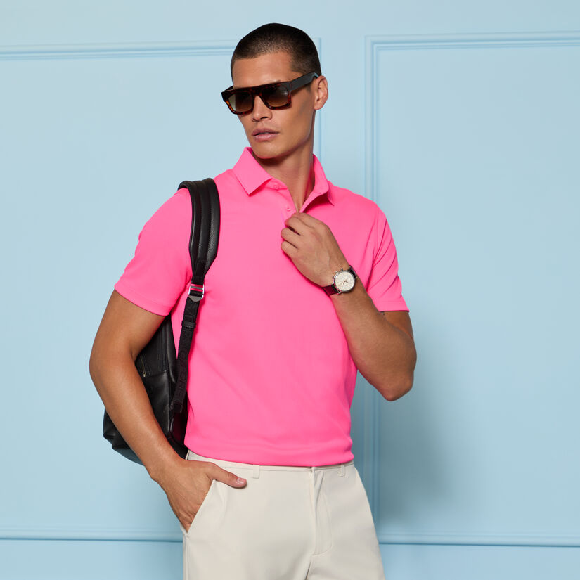 ESSENTIAL PERFORMANCE PIQU&Eacute; POLO image number 2