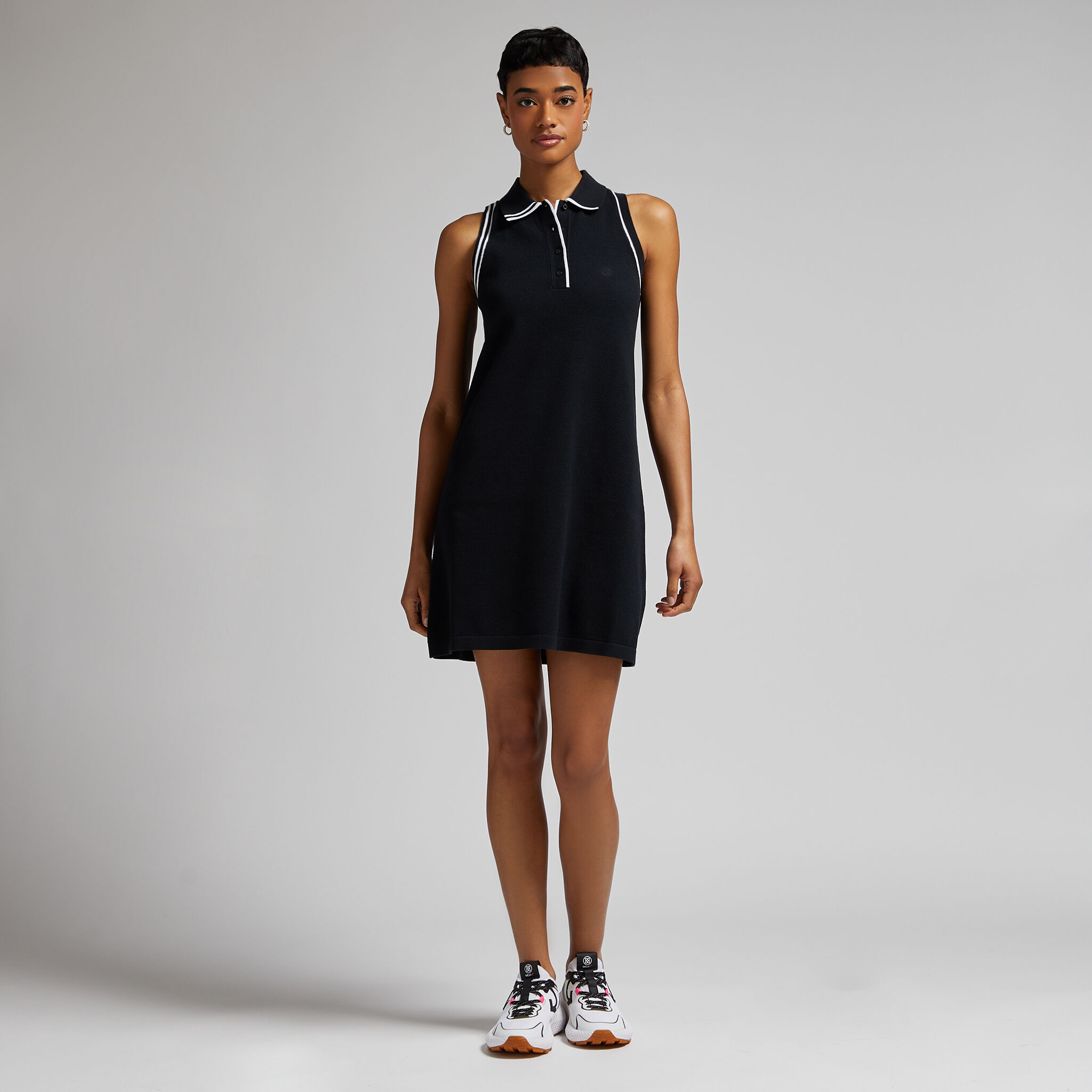 Polo cotton dress clearance