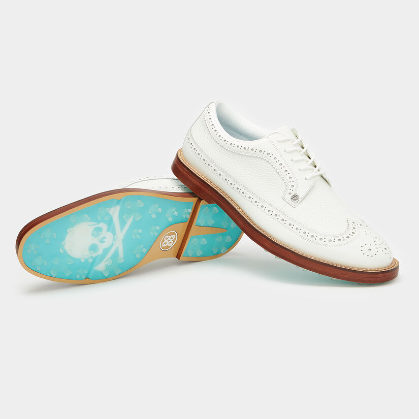 MEN'S GALLIVANTER LEATHER LUXE SOLE LONGWING GOLF SHOE image number 2