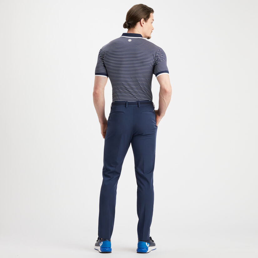 PERFORATED STRIPE POLO image number 5