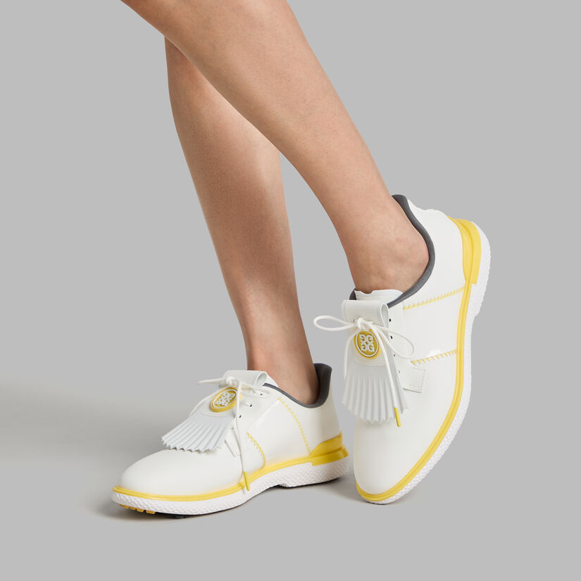 WOMEN'S GALLIVAN2R SIDE STRIPE KILTIE GOLF SHOE image number 6