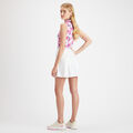 PHOTO FLORAL STRETCH TECH JERSEY SLEEVELESS POLO image number 5
