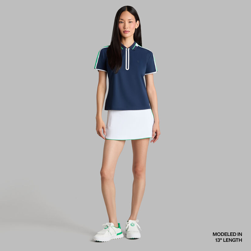 3D TULIP HEM TECH PIQU&Eacute; SKORT image number 3