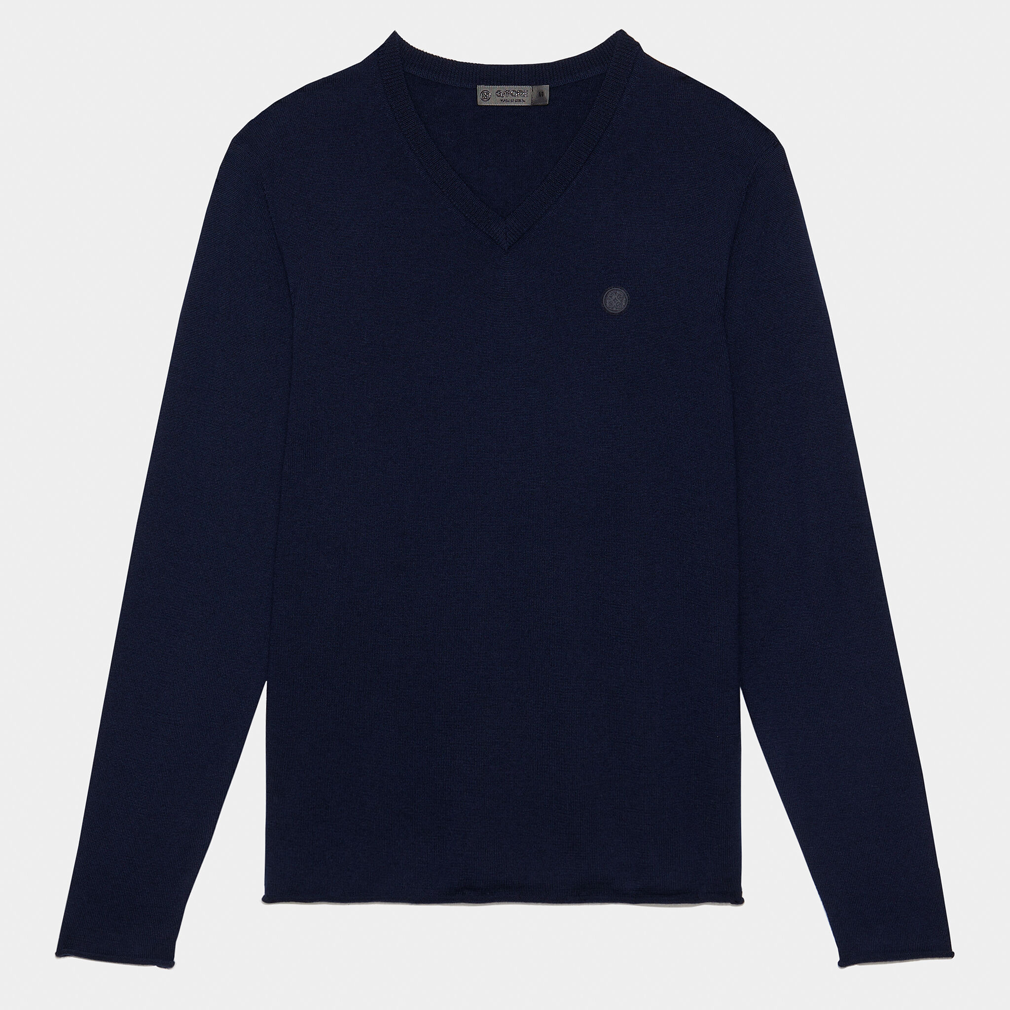 CONTRAST V NECK SLIM FIT CASHMERE JUMPER G FORE