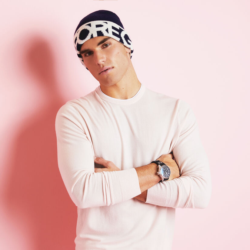 MERINO WOOL BLEND CREWNECK JUMPER image number 2
