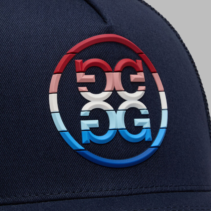 GRADIENT CIRCLE G'S MID TRUCKER HAT image number 2