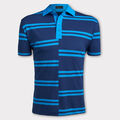 OFFSET STRIPE TECH PIQUÉ SLIM FIT POLO image number 1