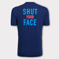 SHUT YOUR FACE COTTON SLIM FIT TEE image number 7