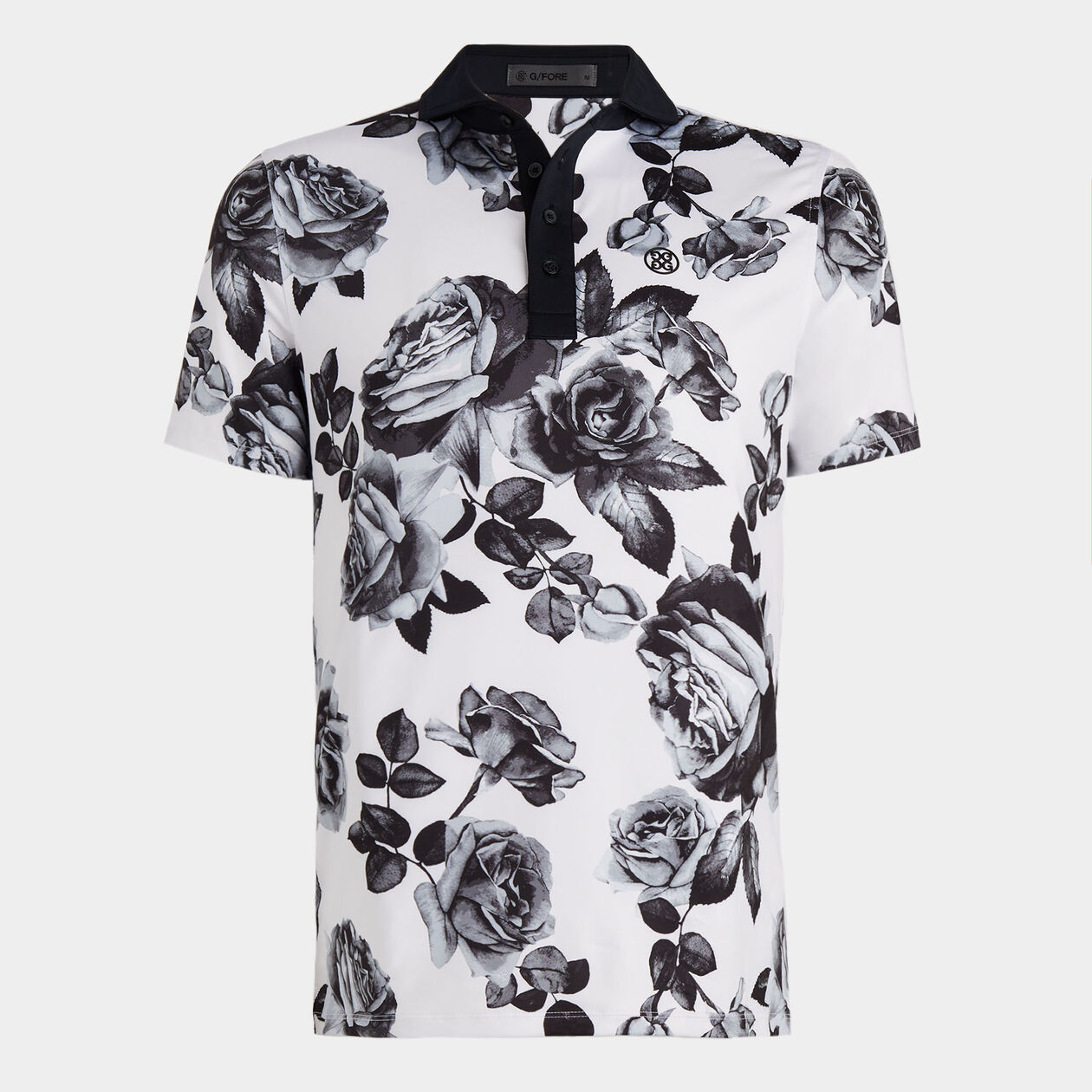Floral polo sale