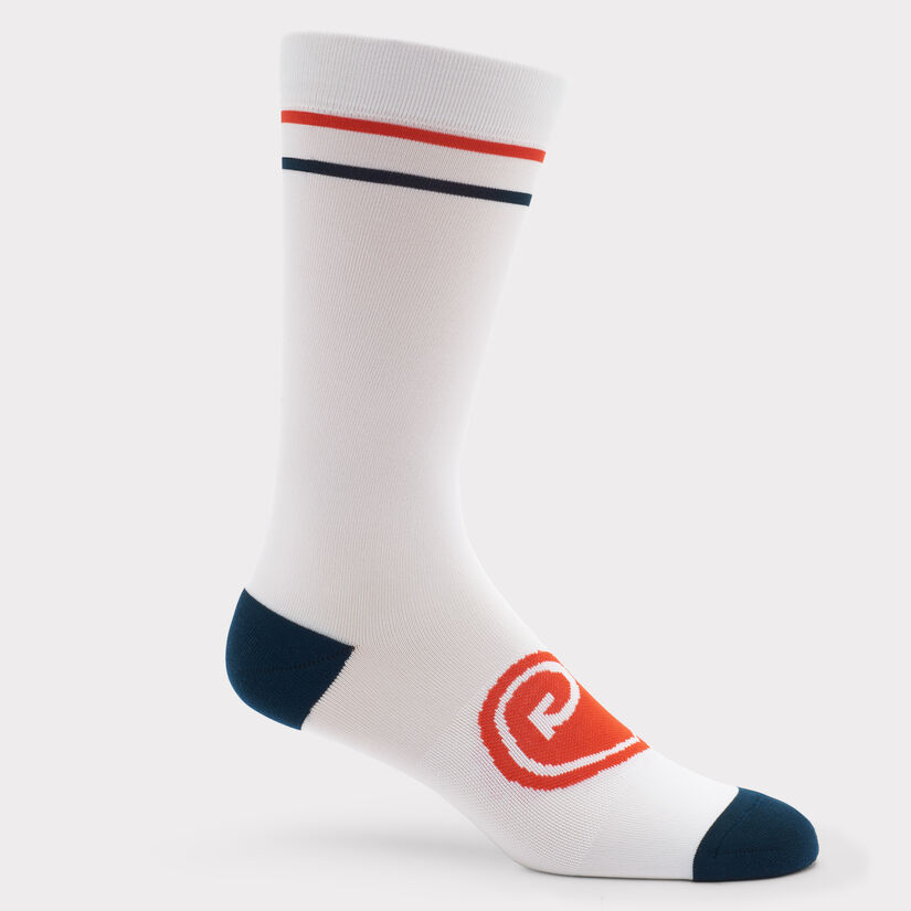 WOMEN'S HEART G'S NYLON RIBBED CREW SOCK image number 1