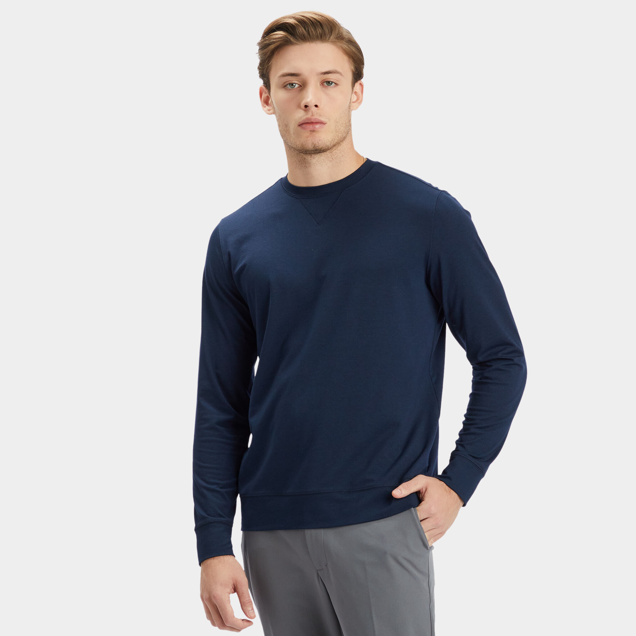 商品画像：LUXE CREWNECK MID LAYER – G/FORE 1