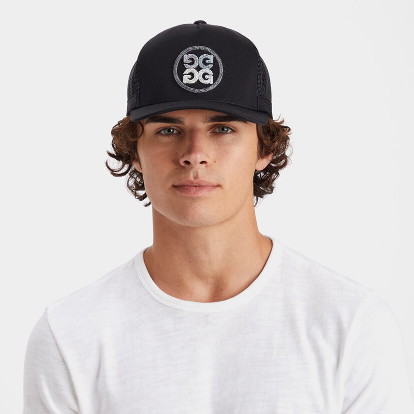 CIRCLE G'S INTERLOCK KNIT TRUCKER HAT image number 6