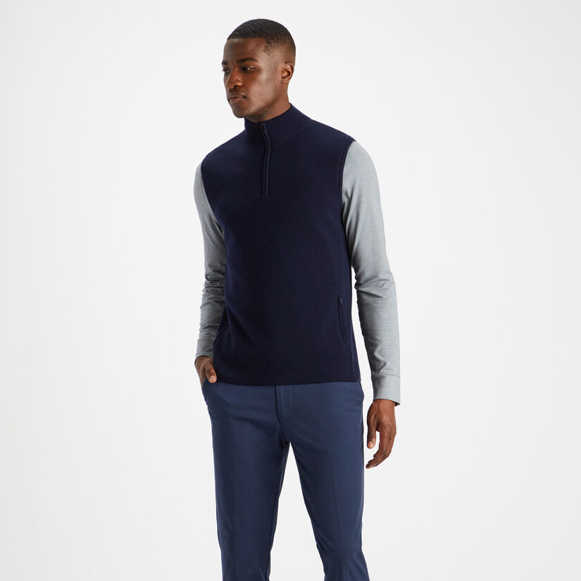 MERINO WOOL TECH-LINED DUNES SLIM FIT GILET image number 3