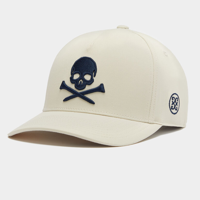 SKULL & T'S STRETCH TWILL SNAPBACK HAT – G/FORE