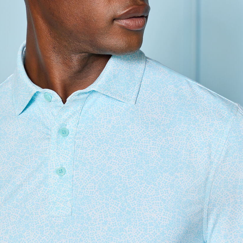 HYDRANGEA TECH JERSEY POLO image number 5