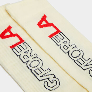 G/FORE LA RIBBED COMPRESSION CREW SOCK