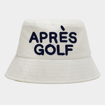 APRÈS GOLF COTTON TWILL BUCKET HAT