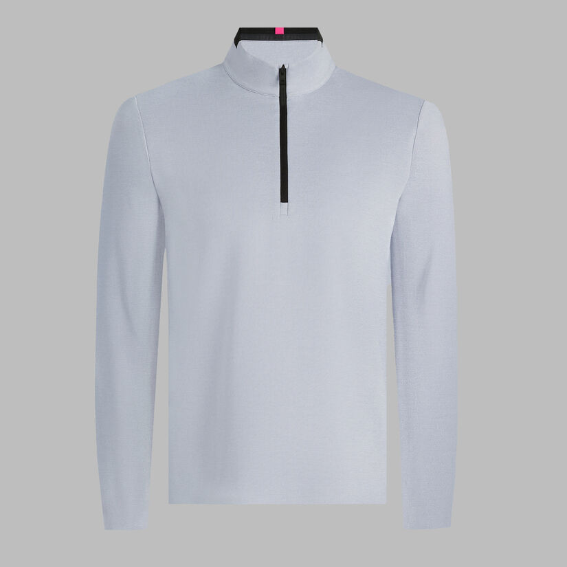 BRUSHED BACK TECH 1/4 ZIP PULLOVER image number 1