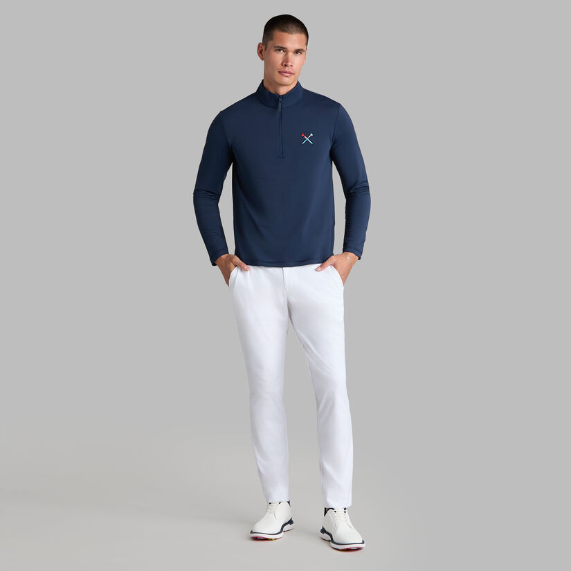 LTD RELEASE TEE TIME BRUSHED BACK TECH 1/4 ZIP PULLOVER image number 3