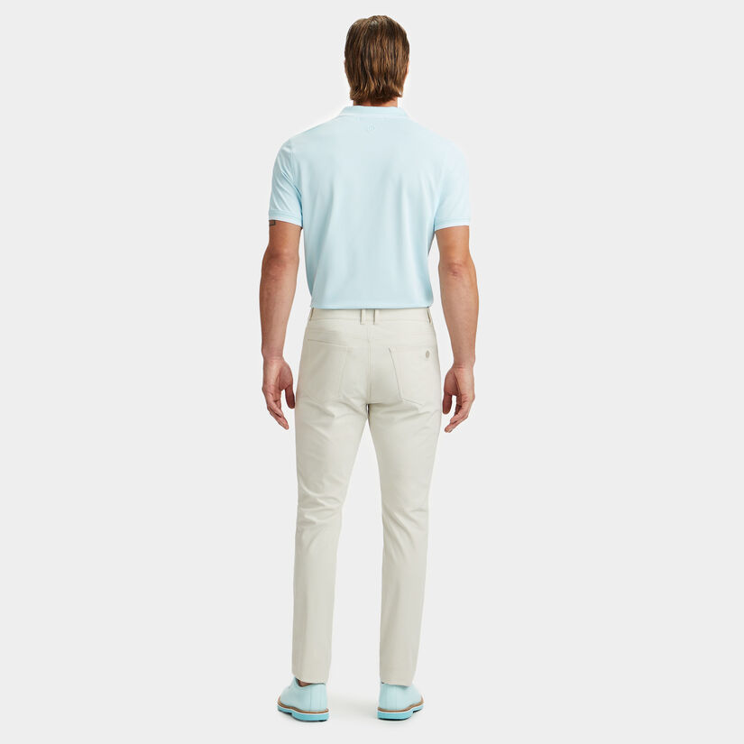 JOHNNY COLLAR TECH PIQU&Eacute; BANDED SLEEVE POLO image number 4