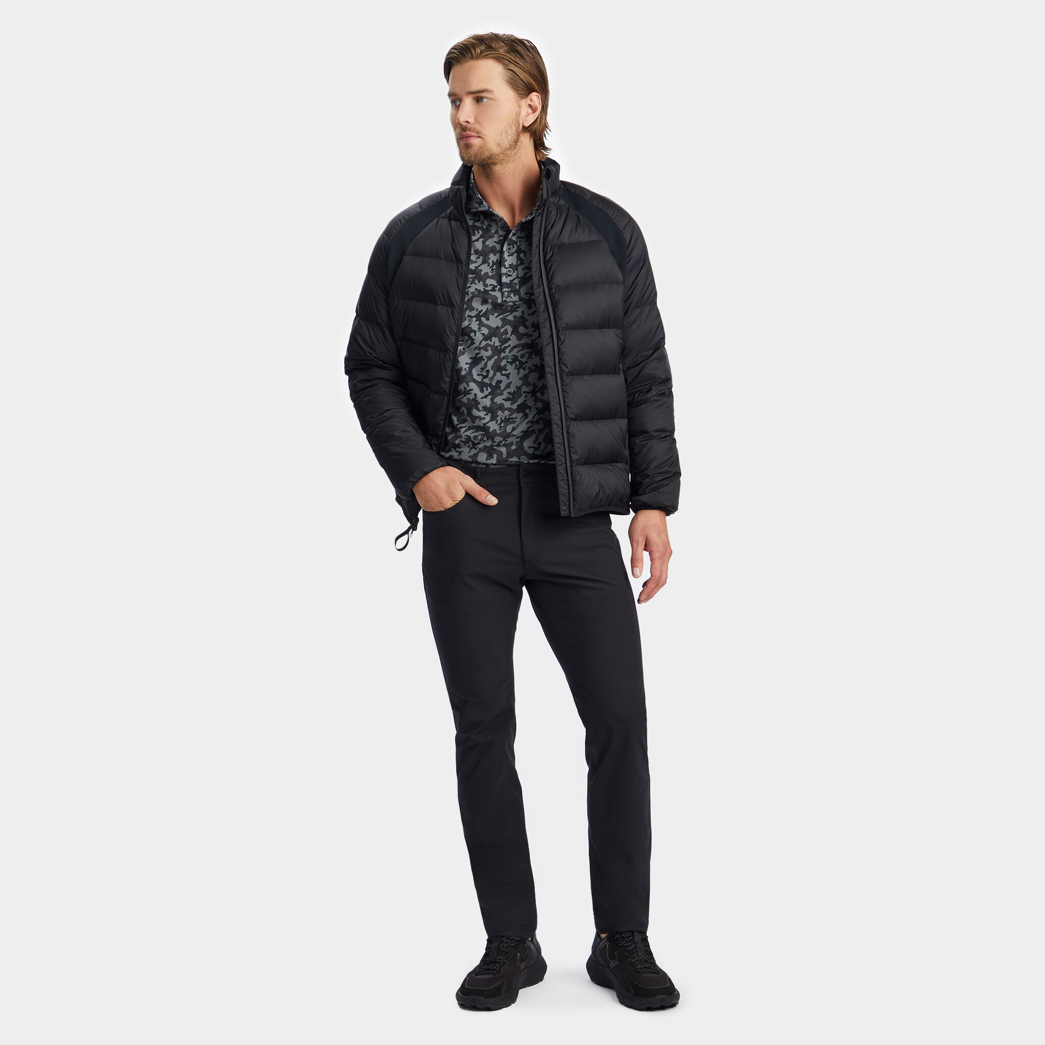 THE LINKS LIGHTWEIGHT DOWN PUFFER JACKET MEN S JACKETS VESTS
