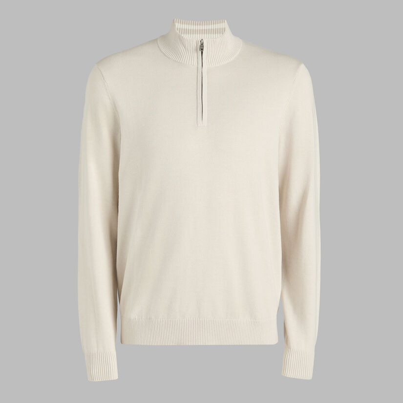 COOLING COTTON 1/4 ZIP JUMPER image number 1
