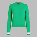 COOLING COTTON CREWNECK JUMPER image number 1