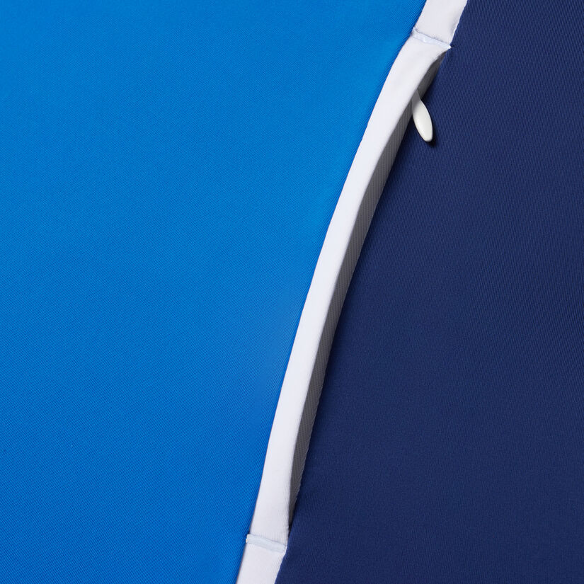 COLOUR BLOCK SILKY TECH NYLON A-LINE SKORT image number 6