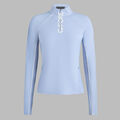 CONTRAST MESH SILKY TECH NYLON 1/4 ZIP PULLOVER image number 1